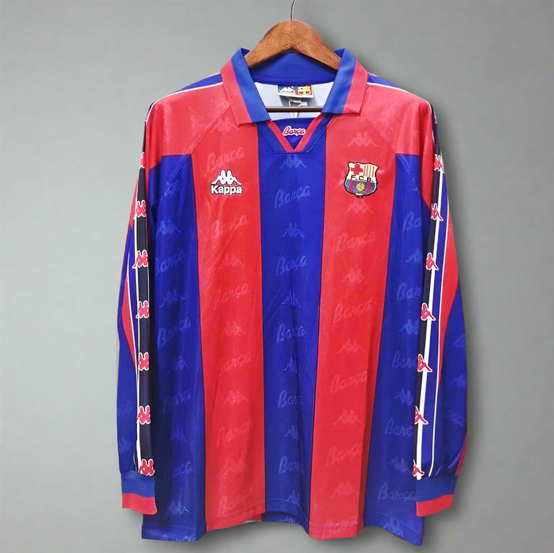 FC Barcelona 96/97 Long Sleeve Home Shirt