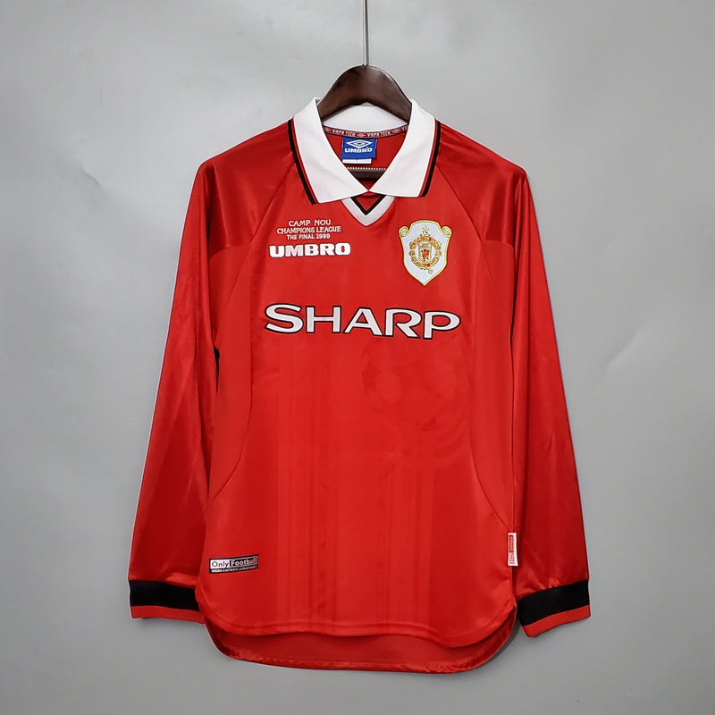 Manchester United 1999 Champions League Final Long Sleeve Shirt