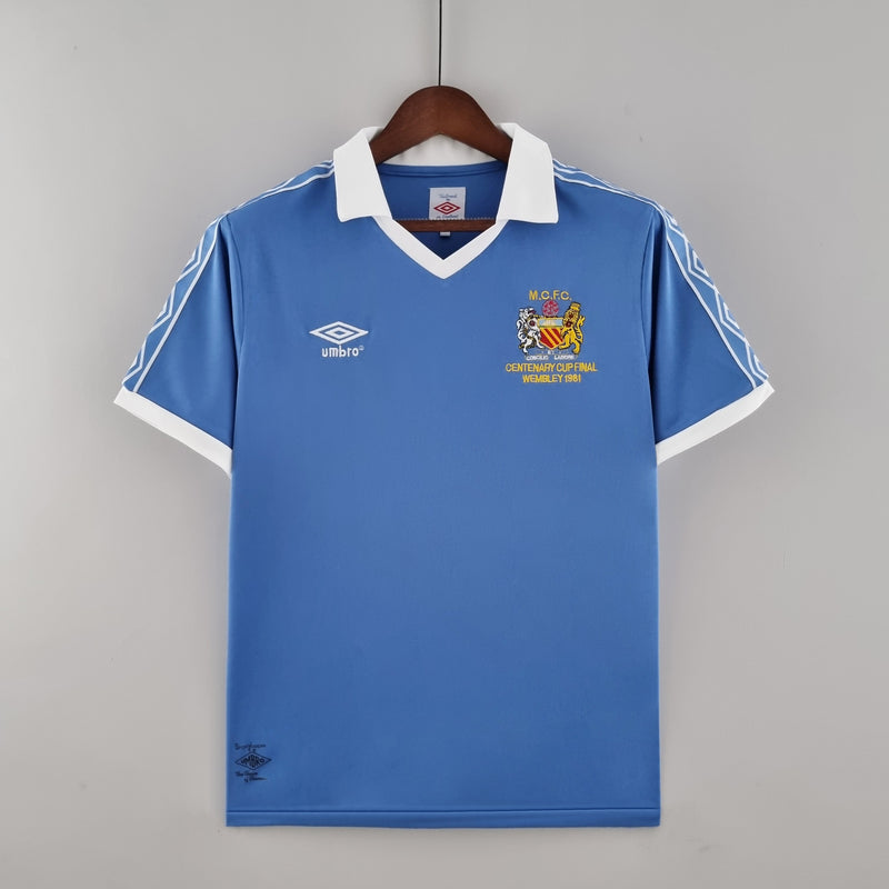 Manchester City 1981 FA Cup Final Shirt