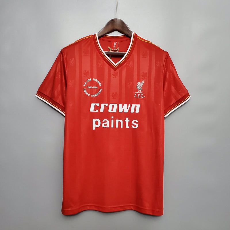 Liverpool 1985/86 Double Winners Away Shirt