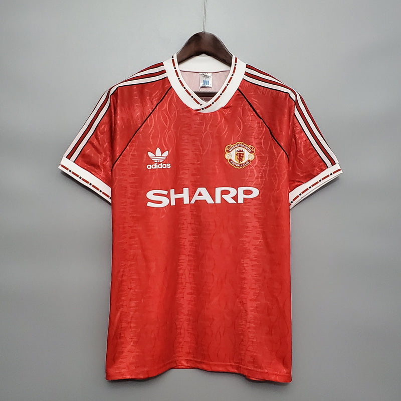 Manchester United 90/91 Home Shirt