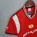 Manchester United 85/86 Home Short Sleeve Shirt 3