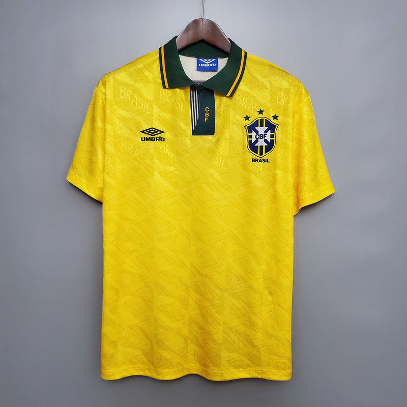 Brazil 1991-1993 Home Shirt