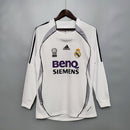 Real Madrid 06/07 Champions League Home Long Sleeve Shirt