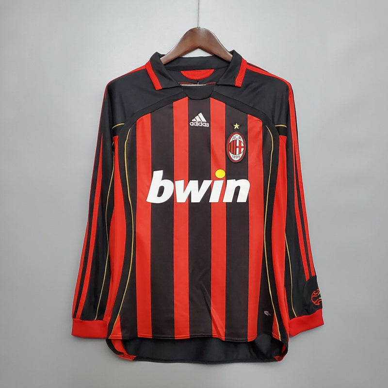 AC Milan 06/07 Long Sleeve Home Shirt