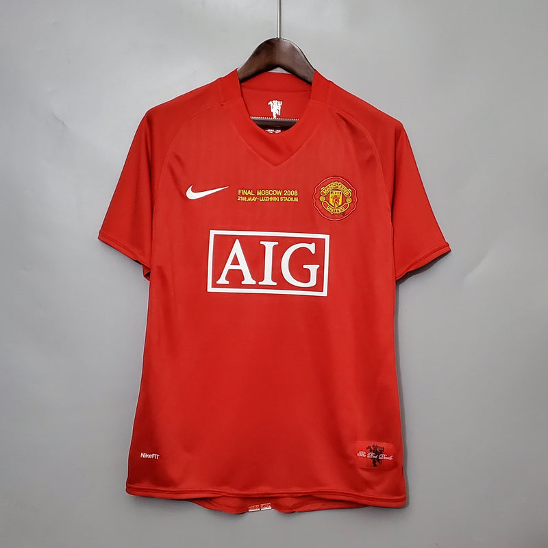 Manchester United 07/08 Champions League Final Shirt