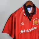 Manchester United 95/96 Home Shirt 4